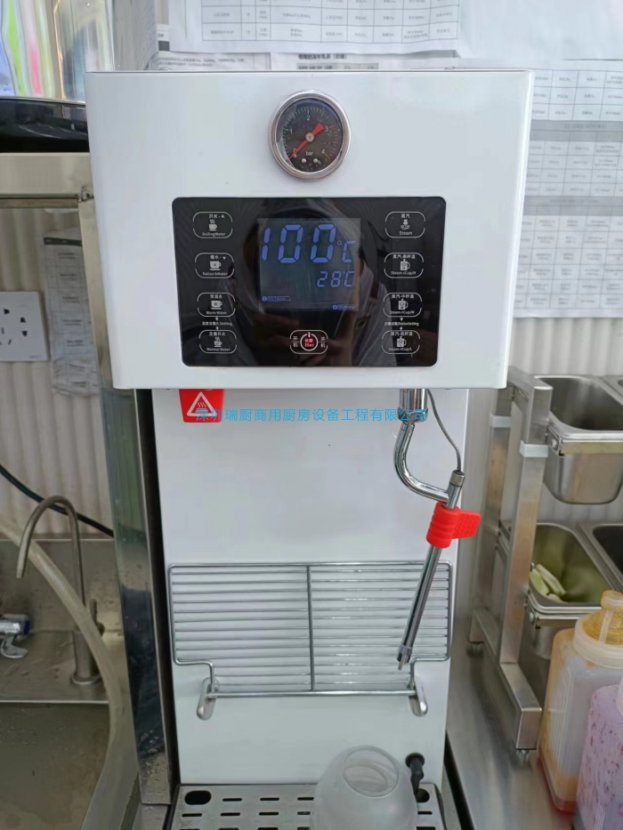 顯示屏亮的情況下，蒸汽開水器/蒸汽奶泡機為什么不出蒸汽？如何解決？